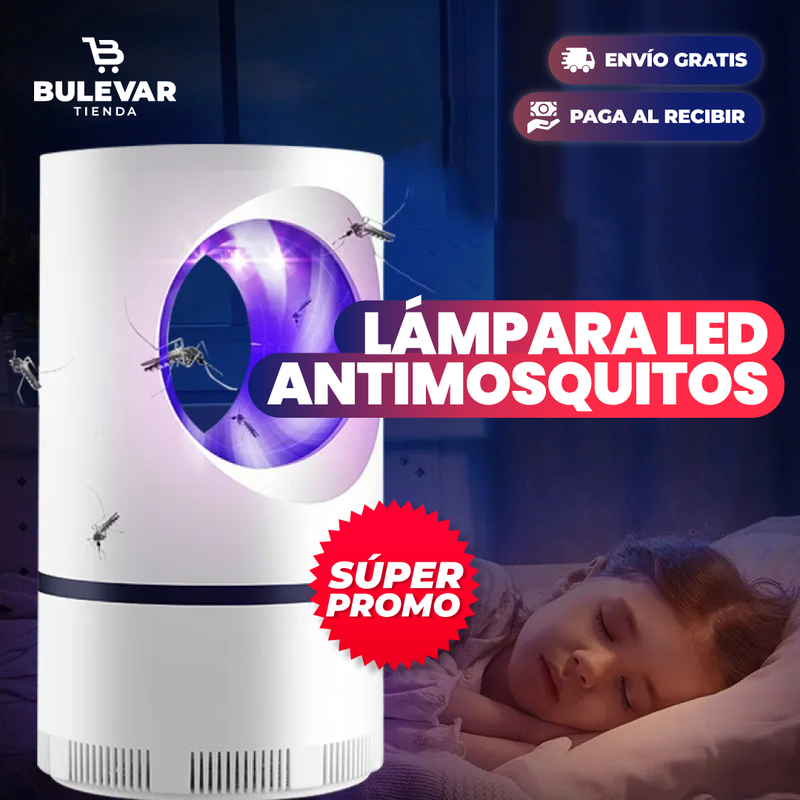 LÁMPARA LED ANTIMOSQUITOS