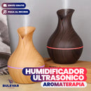 HUMIDIFICADOR ULTRASÓNICO USB DISEÑO TIPO MADERA
