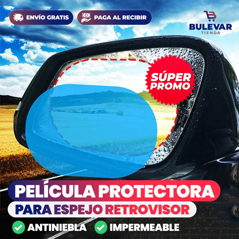 PROMO X2 PELÍCULA PROTECTORA PARA ESPEJO RETROVISOR