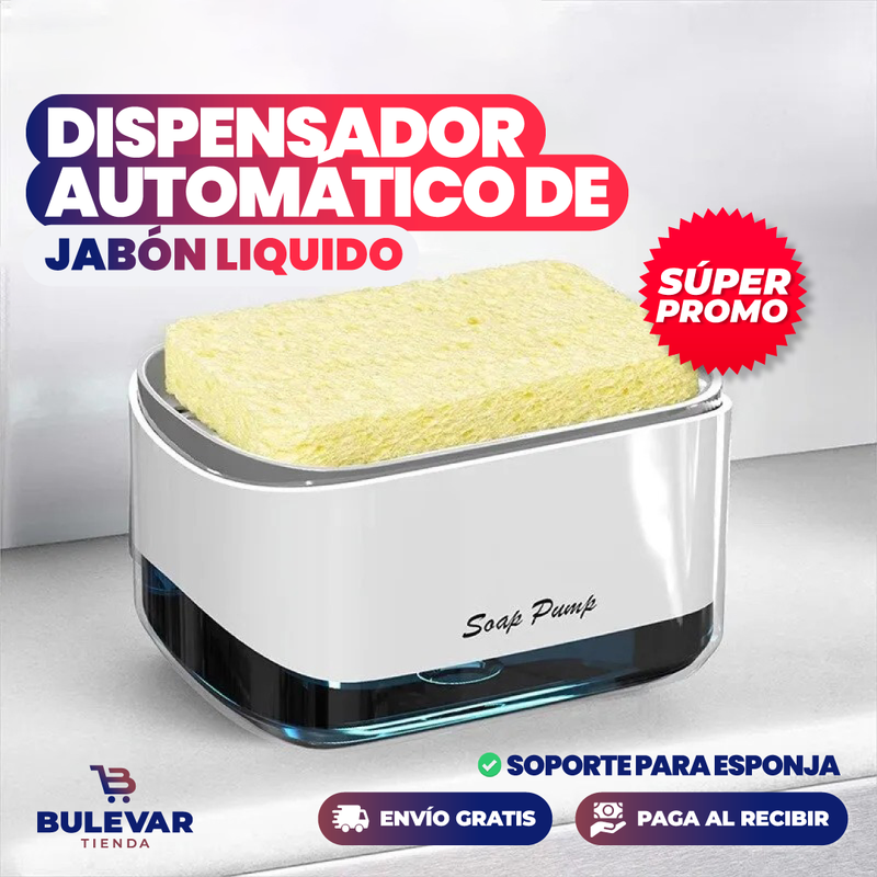 DISPENSADOR AUTOMÁTICO DE JABÓN LÍQUIDO