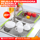 PROMO 2X1 REJILLA ESCURRIDORA ENRROLLABLE PARA LAVAPLATOS