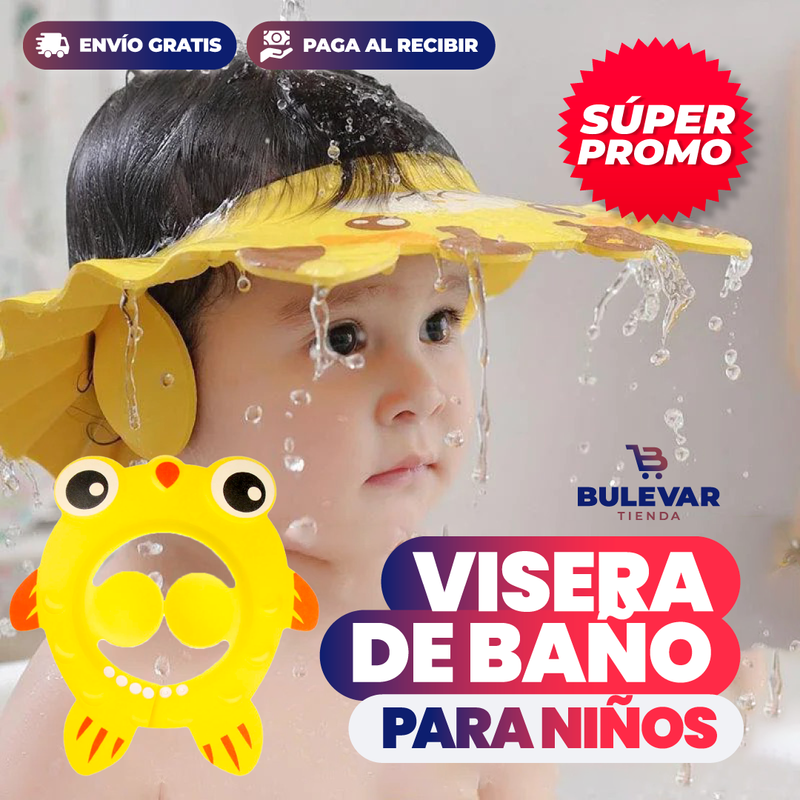 VISERA DE BAÑO PARA NIÑOS