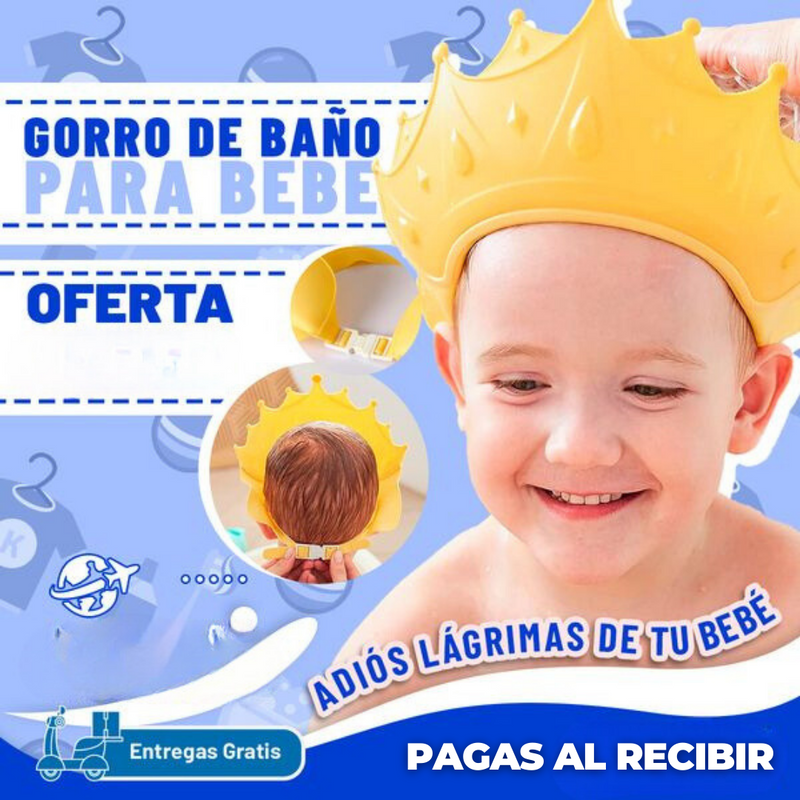 GORRO DE BAÑO PARA NIÑOS