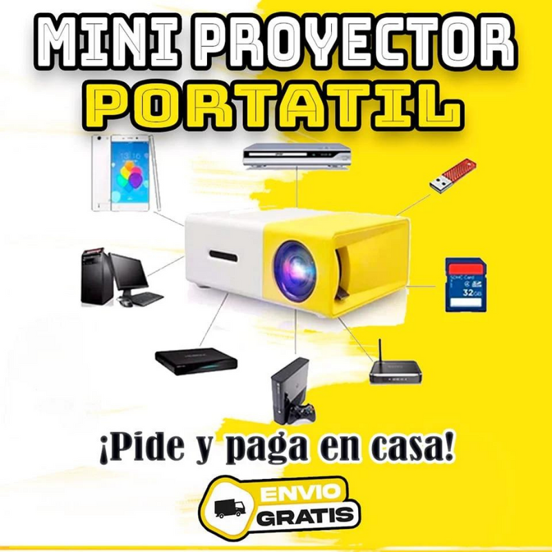 PROYECTOR LED PORTÁTIL