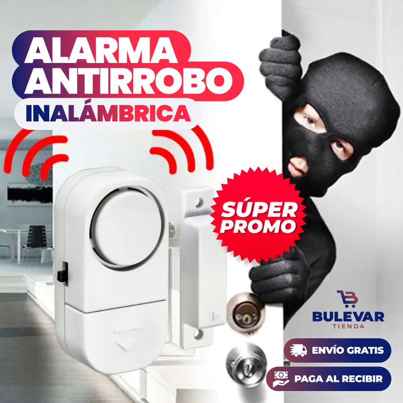 ALARMA ANTIRROBO INALÁMBRICA