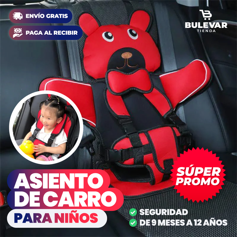 ASIENTO DE CARRO PARA NIÑOS