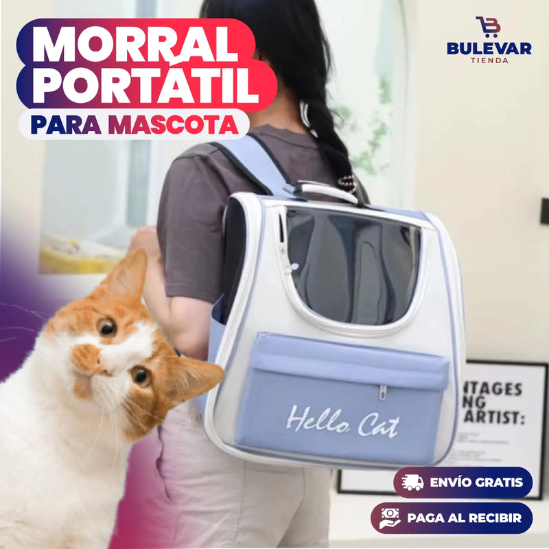 MORRAL PORTÁTIL PARA SALIR CON MASCOTAS