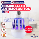 BOMBILLA LED ANTIMOSQUITO 2 EN 1
