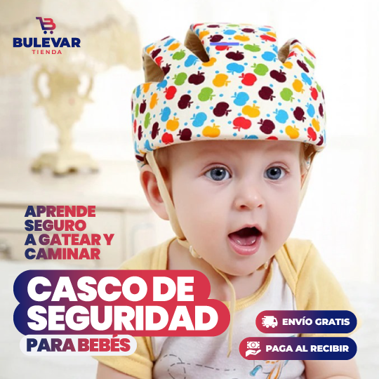 CASCO DE SEGURIDAD PARA BEBÉS