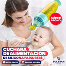 CUCHARA DE SILICONA PARA BEBÉS Y NIÑOS PEQUEÑOS