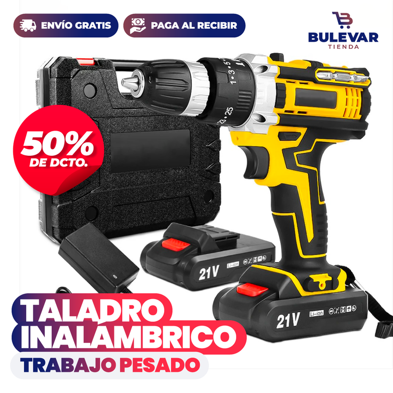 TALADRO INALÁMBRICO DE 26v PARA TRABAJO PESADO