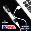 LINTERNA TÁCTICA RECARGABLE (CAMUFLADA)