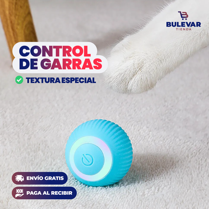 PELOTA INTERACTIVA RECARGABLE PARA GATOS