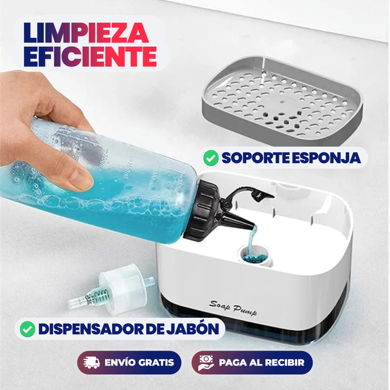 DISPENSADOR AUTOMÁTICO DE JABÓN LÍQUIDO