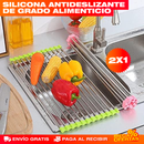 PROMO 2X1 REJILLA ESCURRIDORA ENRROLLABLE PARA LAVAPLATOS