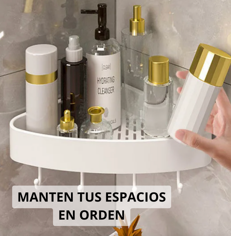 ESTANTE ESQUINERO PARA BAÑO 🛁