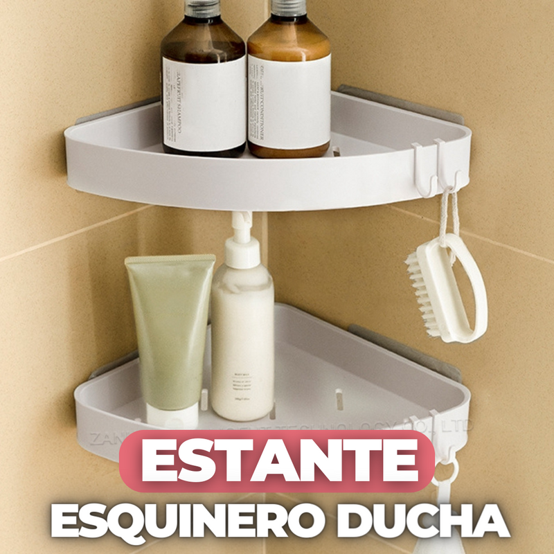 ESTANTE ESQUINERO PARA BAÑO 🛁