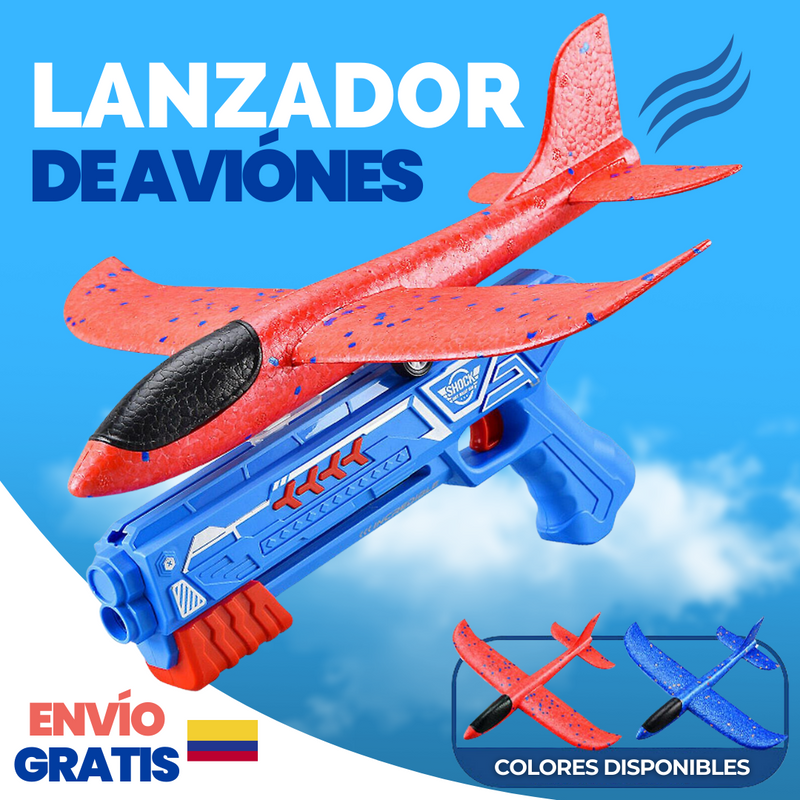 JUGUETE LANZADOR DE AVIÓN