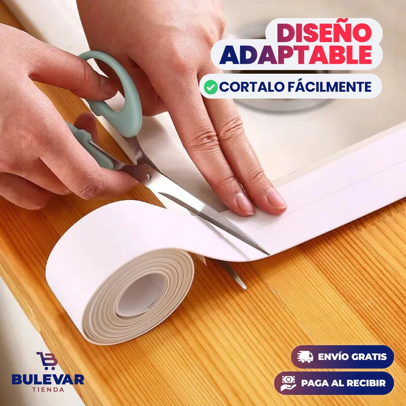 CINTA DE SELLADO IMPERMEABLE PARA BAÑO Y COCINA