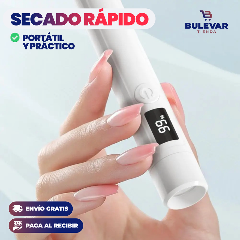 LÁMPARA RECARGABLE UV SECADO DE UÑAS