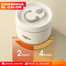SET X4 PORTACOMIDAS Y LONCHERA TÉRMICA