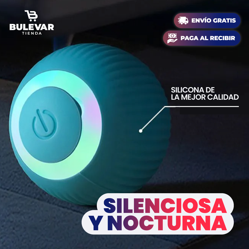 PELOTA INTERACTIVA RECARGABLE PARA GATOS