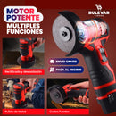 PULIDORA, CORTADORA, AMOLADORA ANGULAR INALÁMBRICA