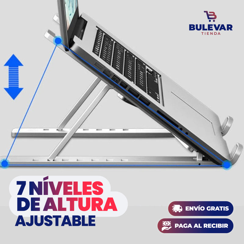 SOPORTE PLEGABLE PARA COMPUTADOR PORTÁTIL