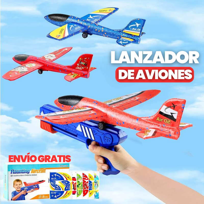 JUGUETE LANZADOR DE AVIÓN