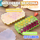 SET X2 MOLDES DE SILICONA PARA HIELO