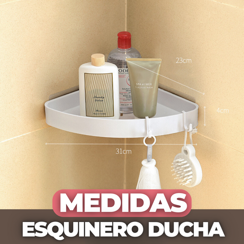 ESTANTE ESQUINERO PARA BAÑO 🛁