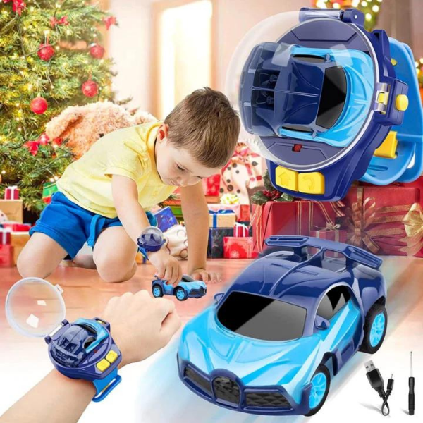 MINI RELOJ CARRO CONTROL REMOTO ELÉCTRICO NIÑOS