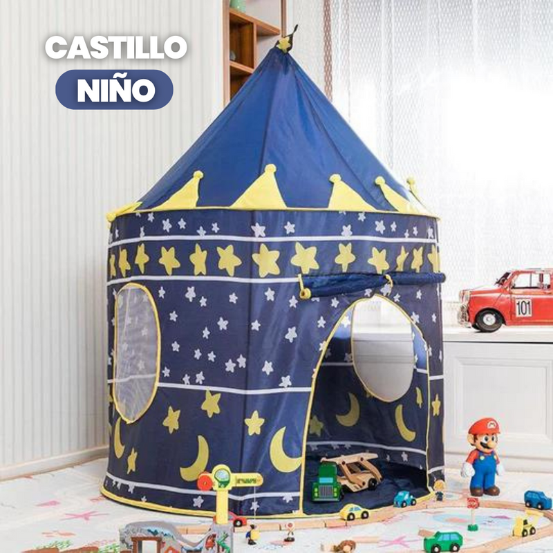 CARPA CASTILLO PLEGABLE PARA NIÑO Y NIÑA