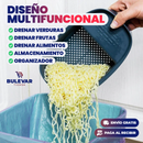 PROMO X2 CESTA ESCURRIDOR PARA LAVAPLATOS