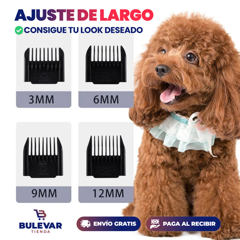 CORTADORA DE PELO ELÉCTRICA PARA PERROS Y GATOS