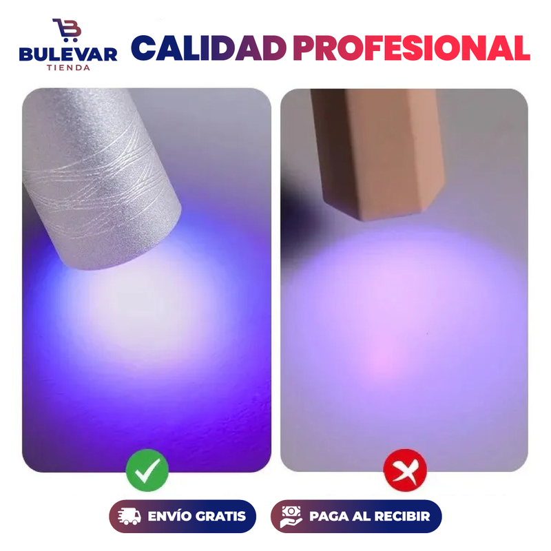 LÁMPARA RECARGABLE UV SECADO DE UÑAS