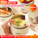 SET X4 PORTACOMIDAS Y LONCHERA TÉRMICA