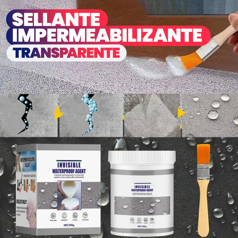 SELLANTE IMPERMEABILIZANTE TRANSPARENTE 300g y 1000g