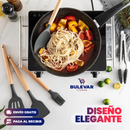 SET UTENSILIOS DE SILICONA PARA COCINA 12 PIEZAS RESISTENTE AL CALOR