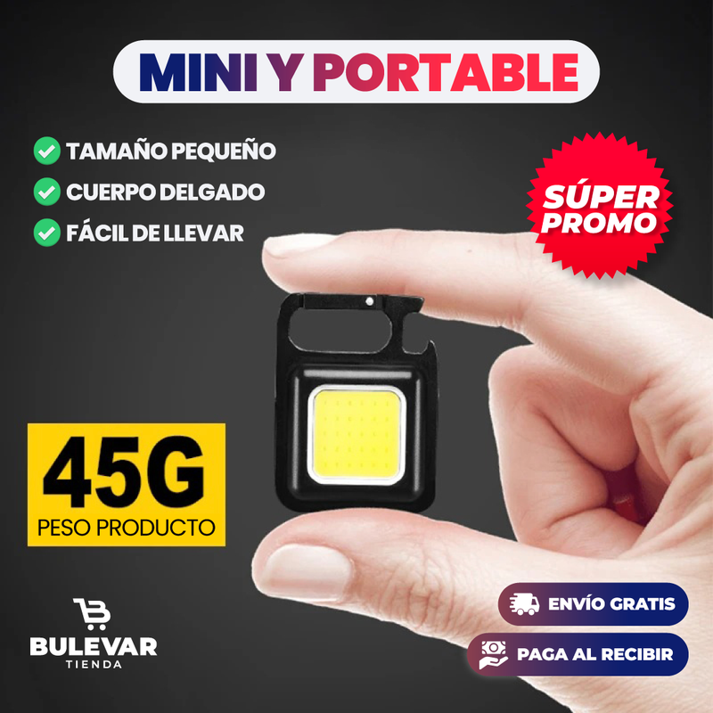 MINI LINTERNA TÁCTICA LED RECARGABLE