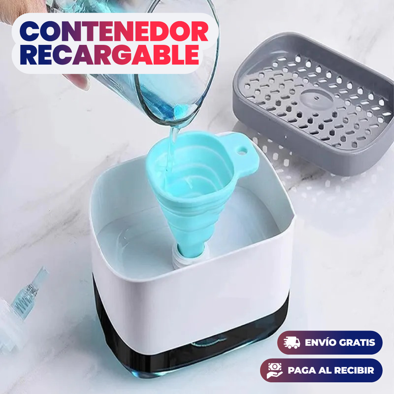 DISPENSADOR AUTOMÁTICO DE JABÓN LÍQUIDO