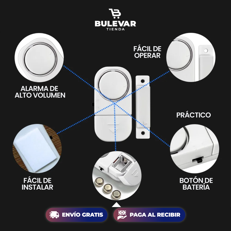 ALARMA ANTIRROBO INALÁMBRICA