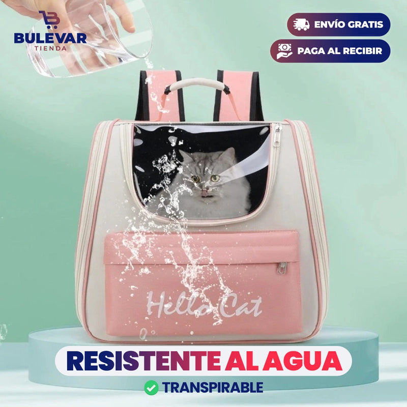 MORRAL PORTÁTIL PARA SALIR CON MASCOTAS