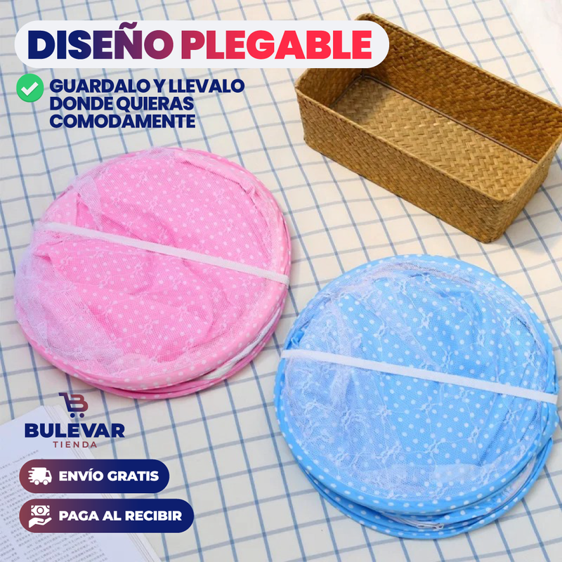 MOSQUITERA PLEGABLE PARA CUNA DE BEBÉS 0 A 3 AÑOS