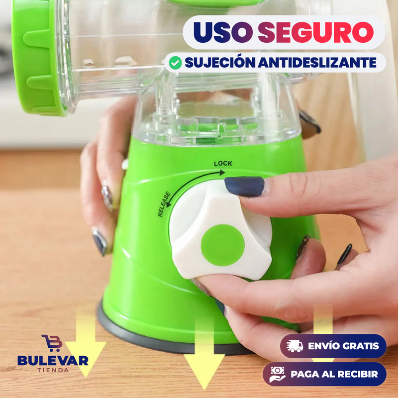 TRITURADOR DE ALIMENTOS MANUAL MULTIFUNCIONAL