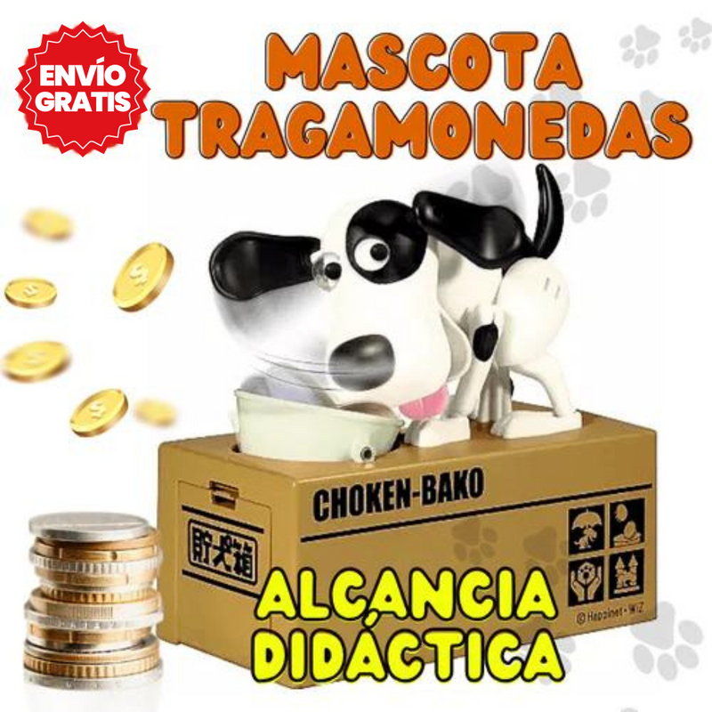 ALCANCÍA TRAGAMONEDAS PERRITO