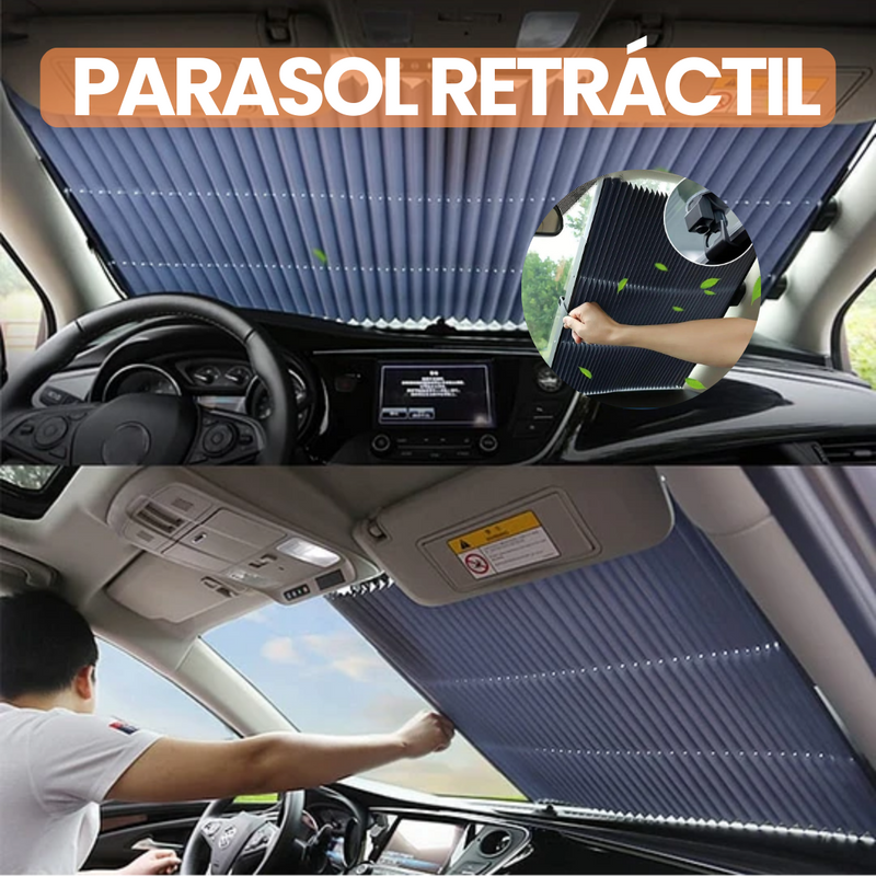 PARASOL RETRÁCTIL PARA CARRO