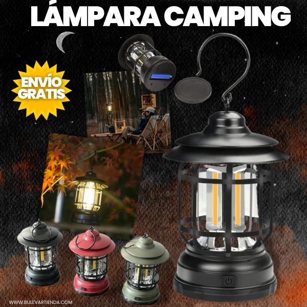 LAMPARA CAMPING PORTÁTIL