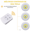 LUCES LED INALAMBRICAS X3, SIN INSTALACIÓN, MANDO A DISTANCIA