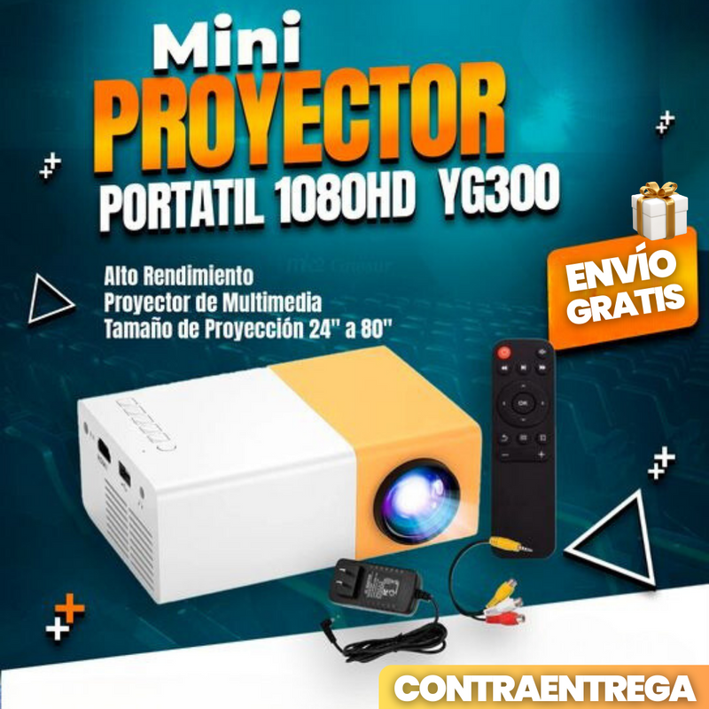 PROYECTOR LED PORTÁTIL